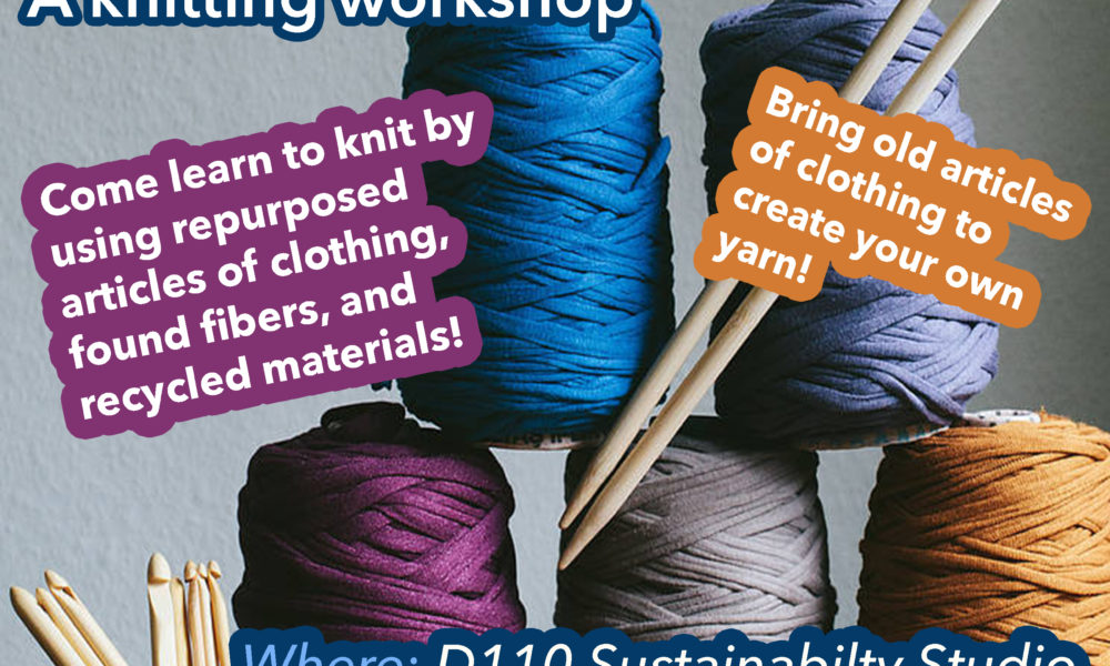 Knitting Workshop 2/27 Thursday 7-8:30pm Knitting Workshop 2/27 Thursday 7-8:30pm